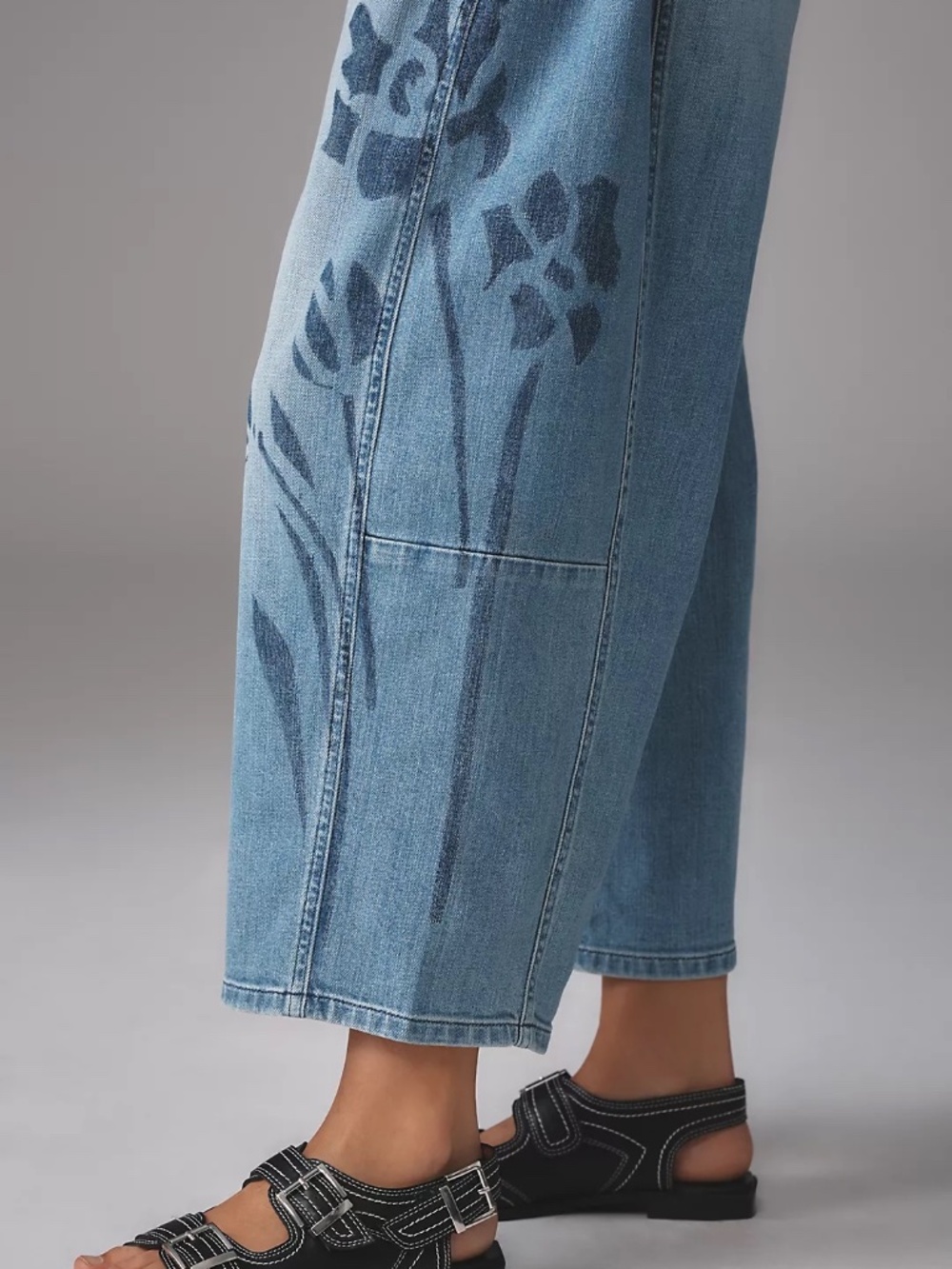 The Kenna Mid-Rise Heritage Barrel Jeans by Pilcro: Icon Edition NWT - Picture 3 of 4